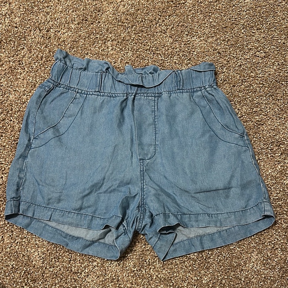 High Waisted Ruffle Shorts